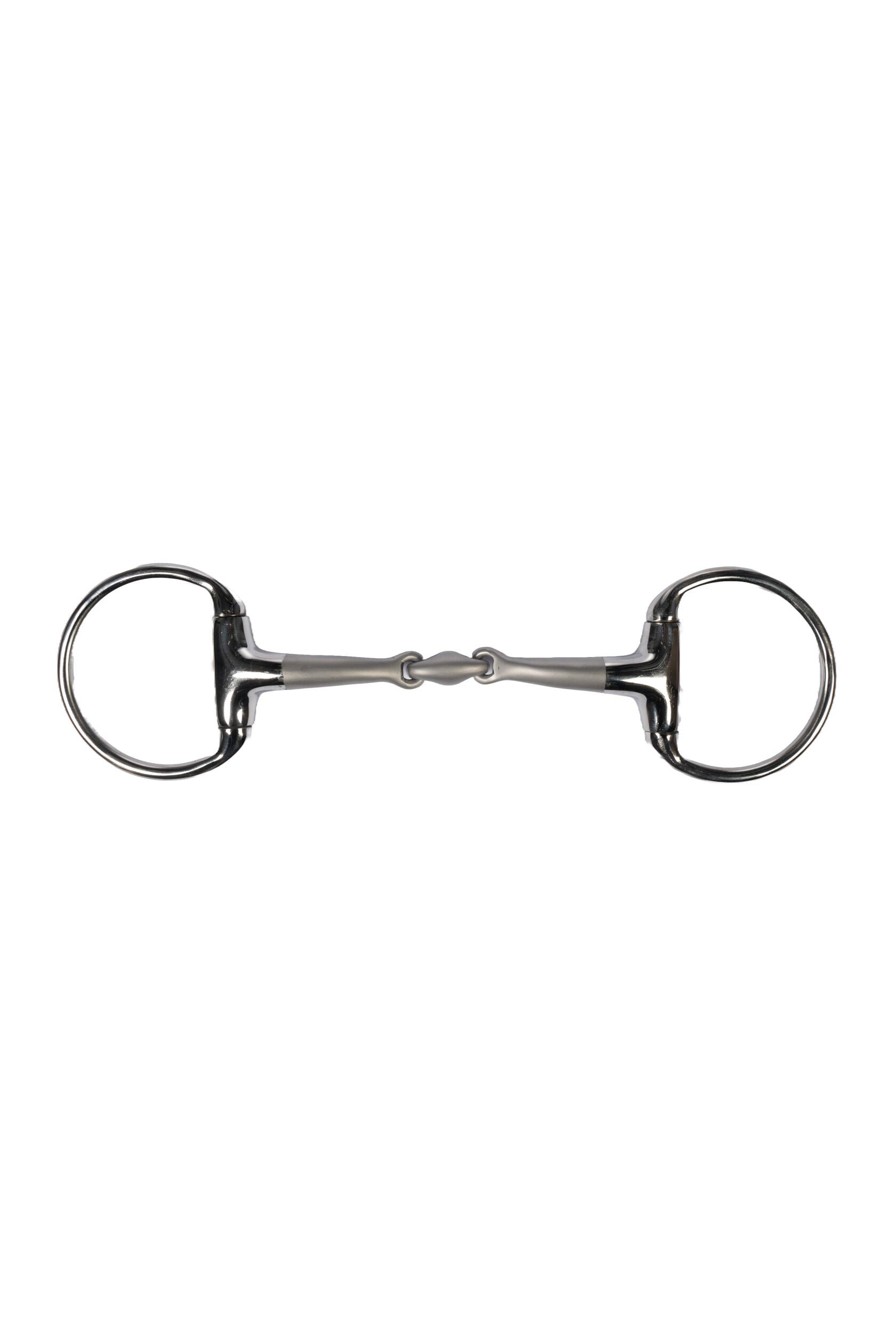 Embocaduras Filete oliva doble articulacion -Soft Touch- 14 mm HKM para equitación