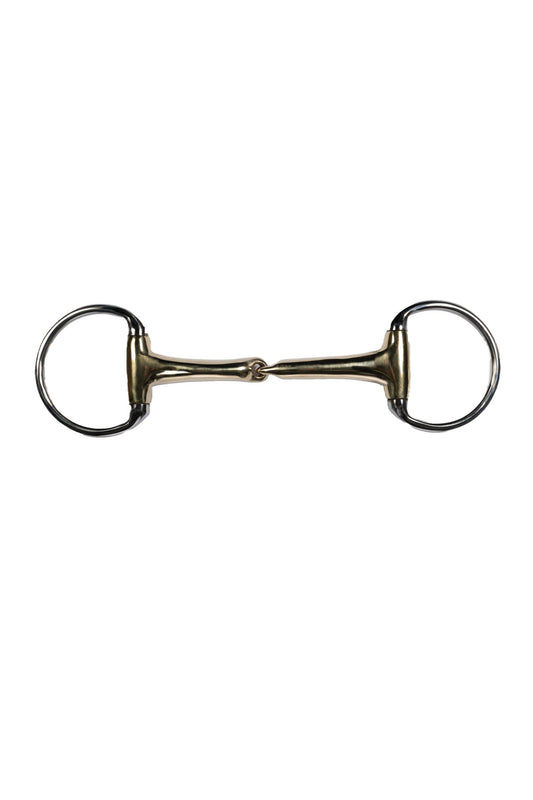 Embocaduras Filete oliva -Soft Contact- 14 mm HKM para equitación