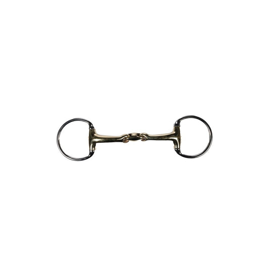 Embocaduras Filete oliva dob. articulacion -Pro Balance-14 mm HKM para equitación