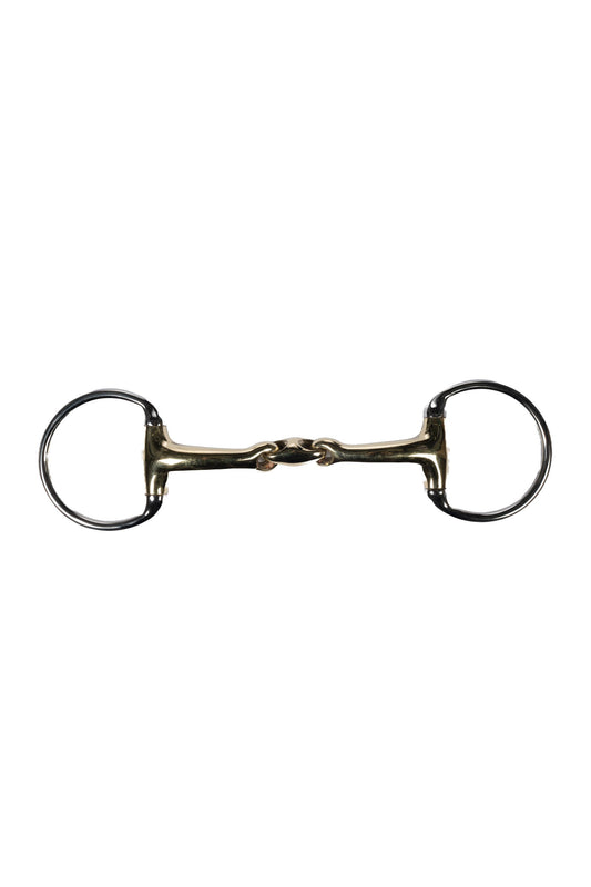 Embocaduras Filete oliva dob. articulacion -Pro Balance-14 mm HKM para equitación