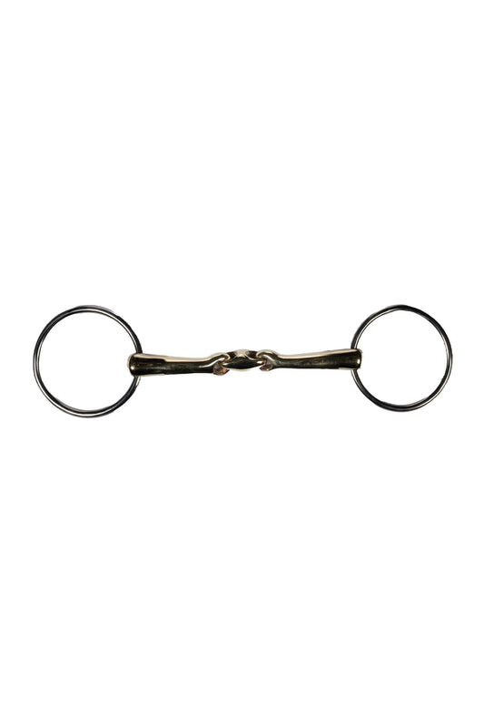 Embocaduras Filete doble articulación -Pro Balance- 14 mm HKM para equitación