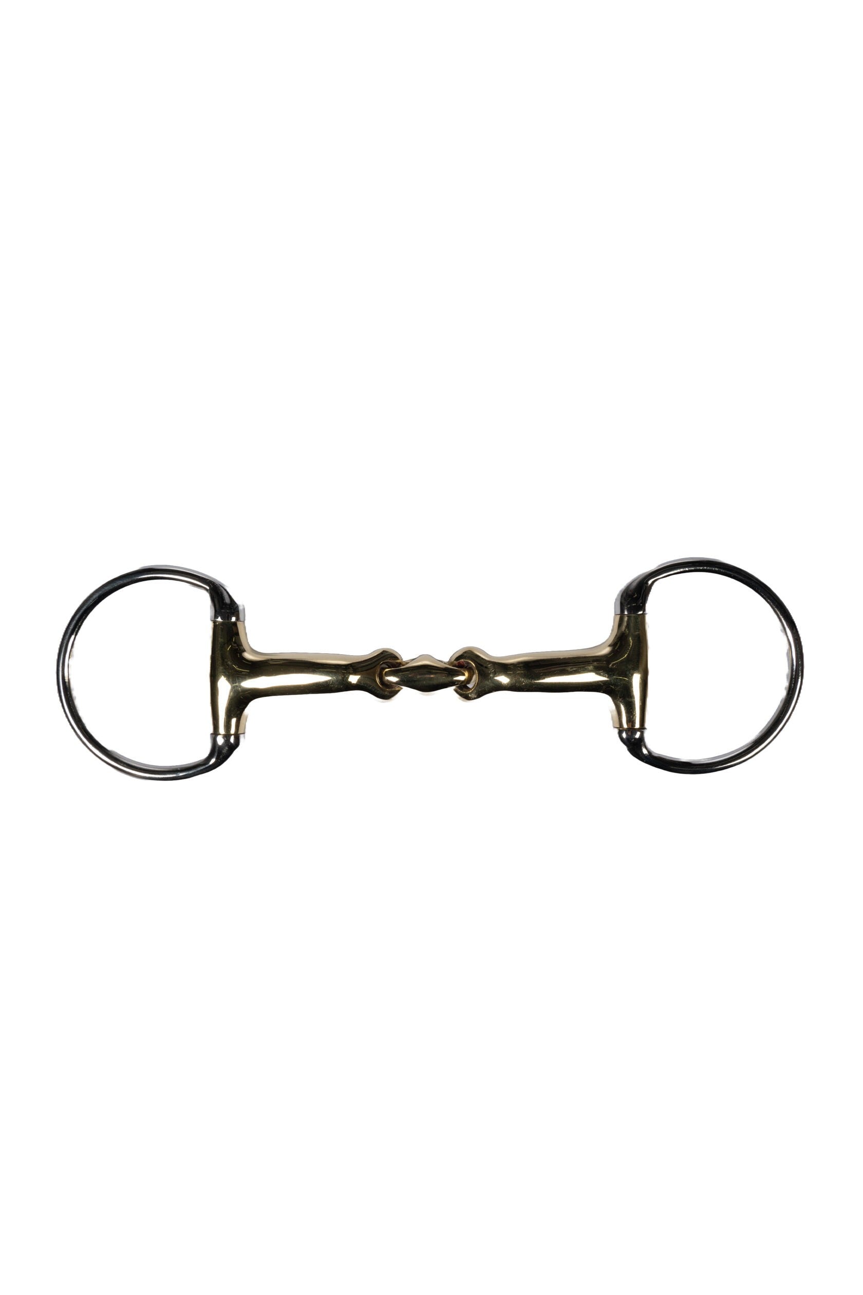 Embocaduras Filete oliva doble articulacion -High Curve- 14 mm HKM para equitación