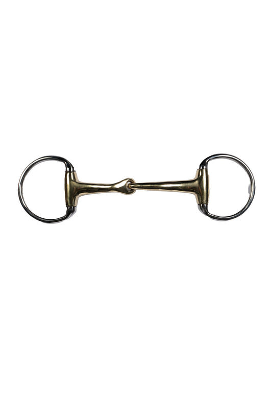 Embocaduras Filete oliva -High Curve- 14 mm HKM para equitación