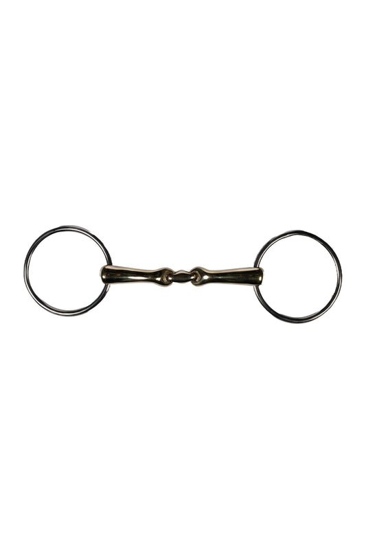 Embocaduras Filete doble articulación -High Curve- 14 mm HKM para equitación