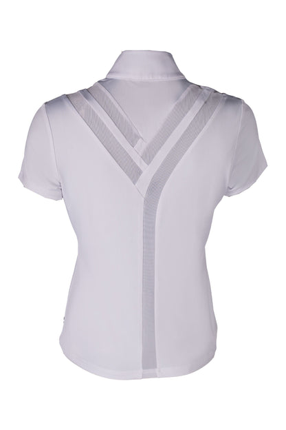 Camiseta técnica HKM Competition Shirt Hunter Short Sleeve detalle 3
