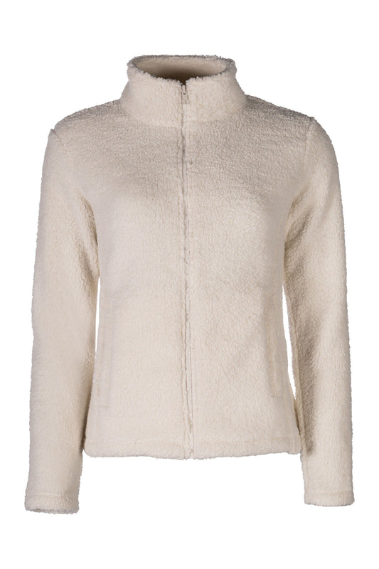 Fleece chaqueta HKM Teddy chaqueta Cloud para equitación