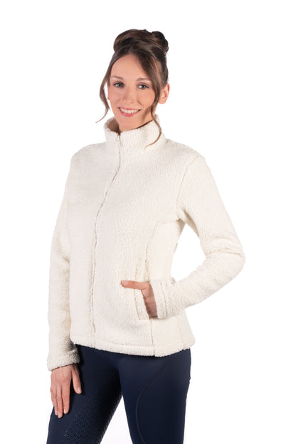 Fleece Jacket HKM Teddy Jacket Cloud detalle 4