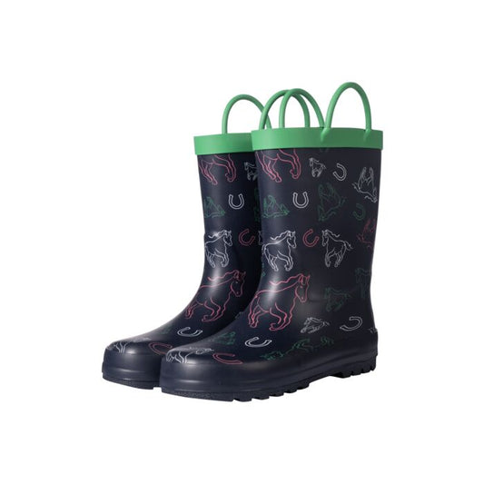 Botas de equitación HKM de caucho -Maui para equitación - vista 2
