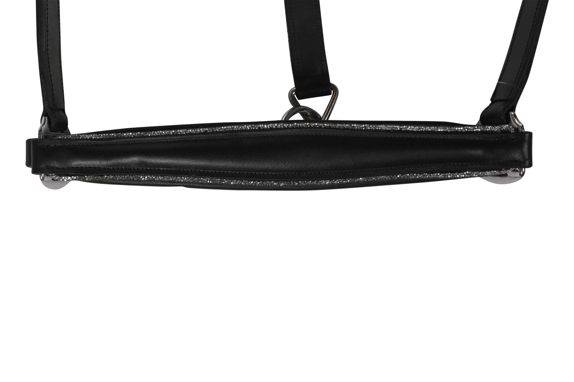 Cabezada de cuero -Glamour HKM para equitación - vista 2