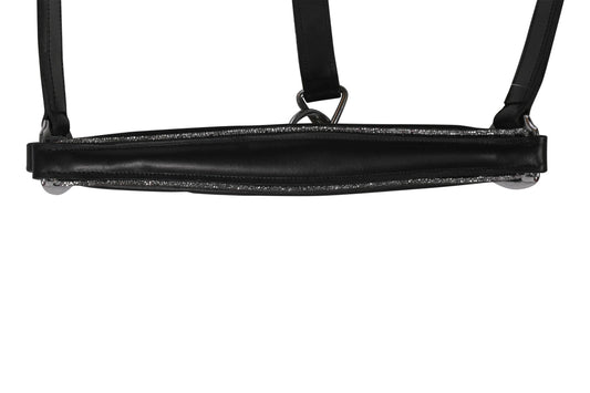 Cabezada de cuero -Glamour HKM para equitación - vista 2