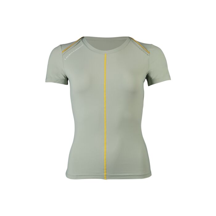 Camisetas Lauria Garrelli manga corta Funtional Shirt Limone para equitación - vista 4