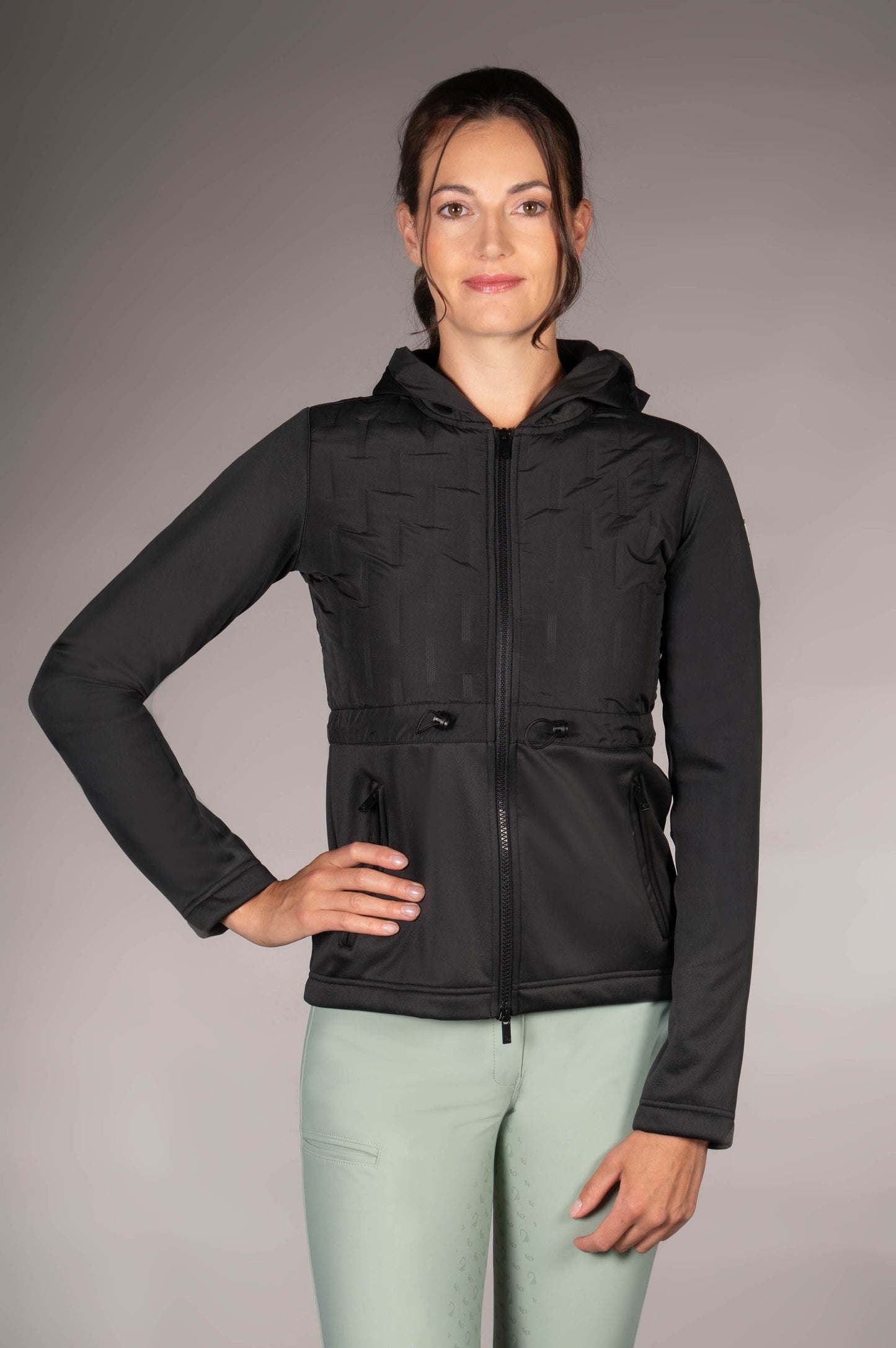 Softshell chaquetas Lauria Garrelli Riding chaqueta Limone para equitación - vista 2