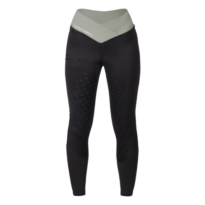 Leggings de montar -Limone- culera full s. HKM negro
