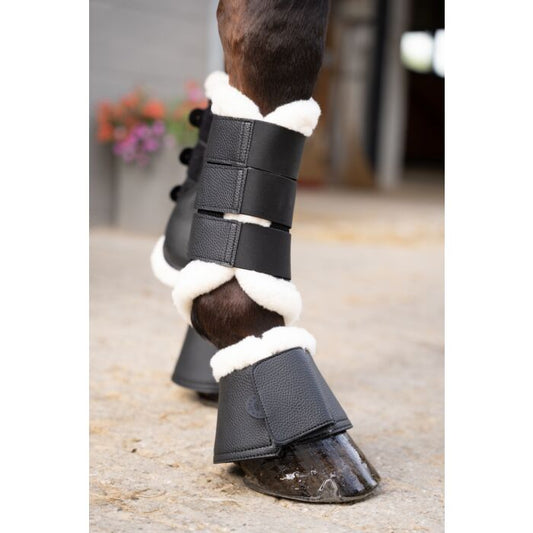 Calzado ecuestre HKM Protection Boots Comfort Premium Mesh para equitación