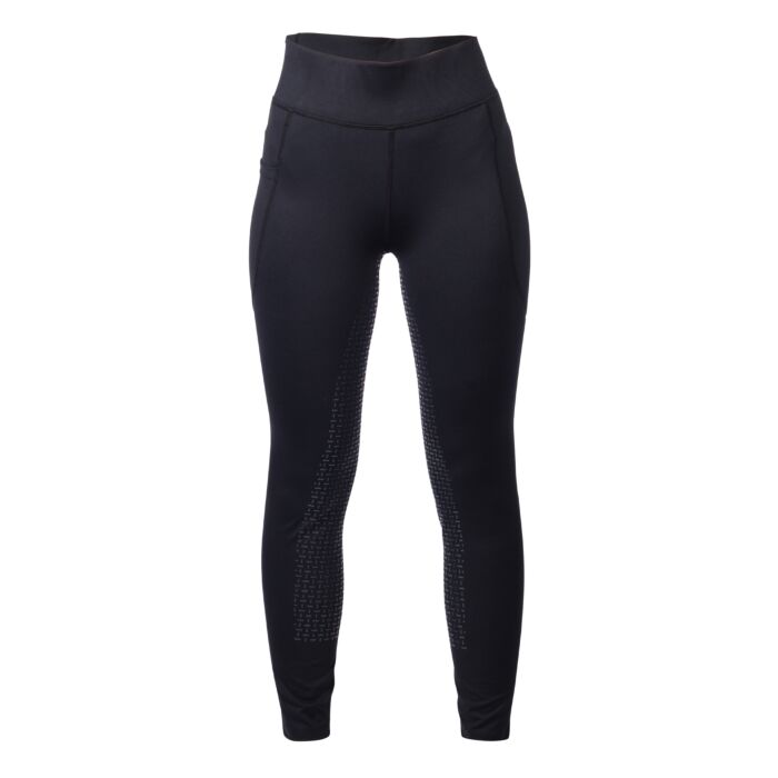 Leggings de montar -Mesh II- culera full s. HKM negro