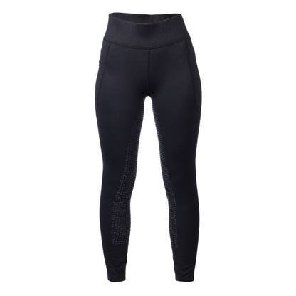 Leggings de montar -Mesh II- culera full s. HKM negro