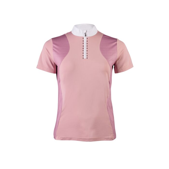 Polo de concurso -Glam- HKM rosa vintage