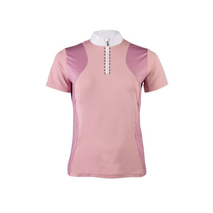 Polo de concurso -Glam- HKM rosa vintage