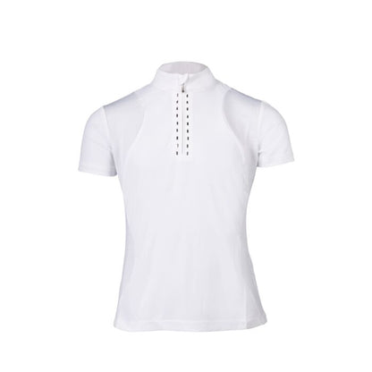 Camiseta técnica HKM infantil Competition Shirt Glam detalle 5