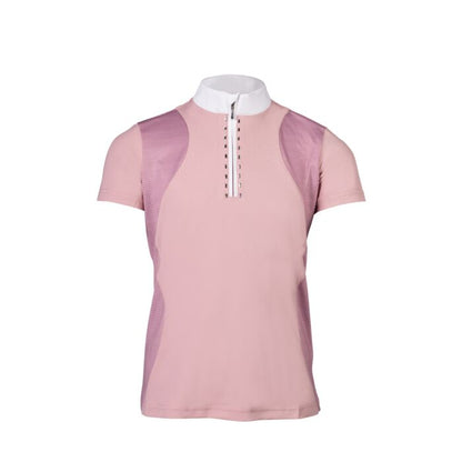 Camiseta técnica HKM infantil Competition Shirt Glam detalle 4