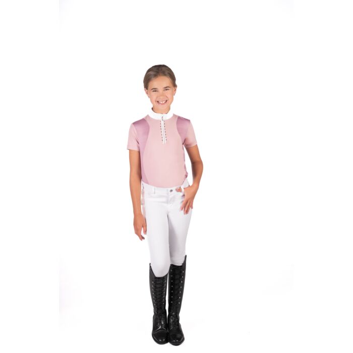 Camiseta técnica HKM infantil Competition Shirt Glam vista principal