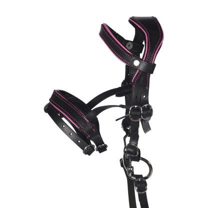 Bocado de cuero Manchester -Hobby Horsing- - HKM