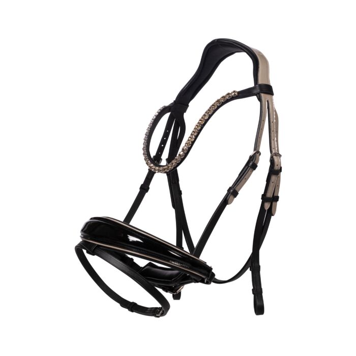 Cabezada Lauria Garrelli Bridle Limone Elegant detalle 2