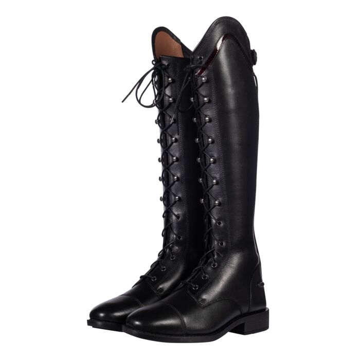 Calzado ecuestre HKM infantil Riding Boots Glam Lace vista principal
