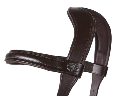 Cabezada de cuadra Cavesson cuero QHP para equitación - vista 3