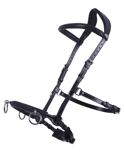 Cabezada de cuadra Cavesson Leather QHP para equitación - vista 19