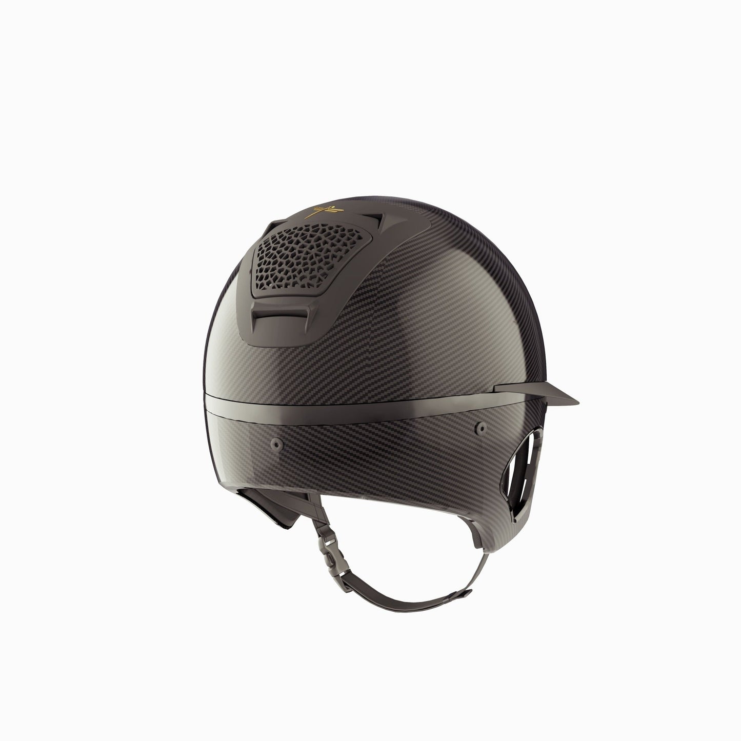 Cascos Helmets Freejump Riding Helmet Carbon Voronoi con Temple Protection Matt para equitación - vista 2
