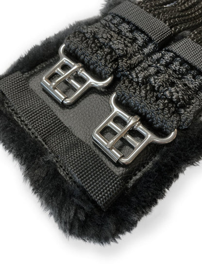 Cincha Stübben Short Cord Girth with Padded Buckles detalle 2