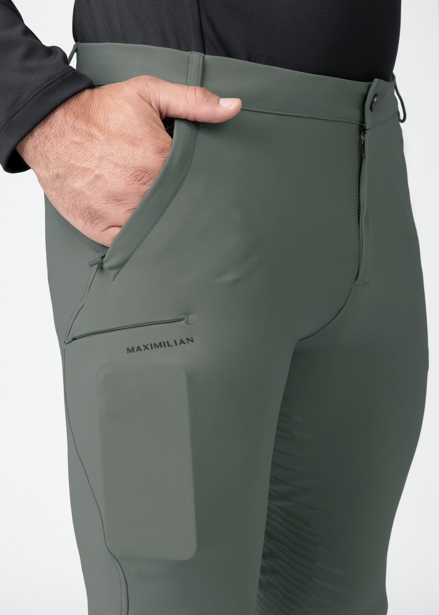 Producto ecuestre Maximilian Equestrian Vector Breeches (Ivy) detalle 9