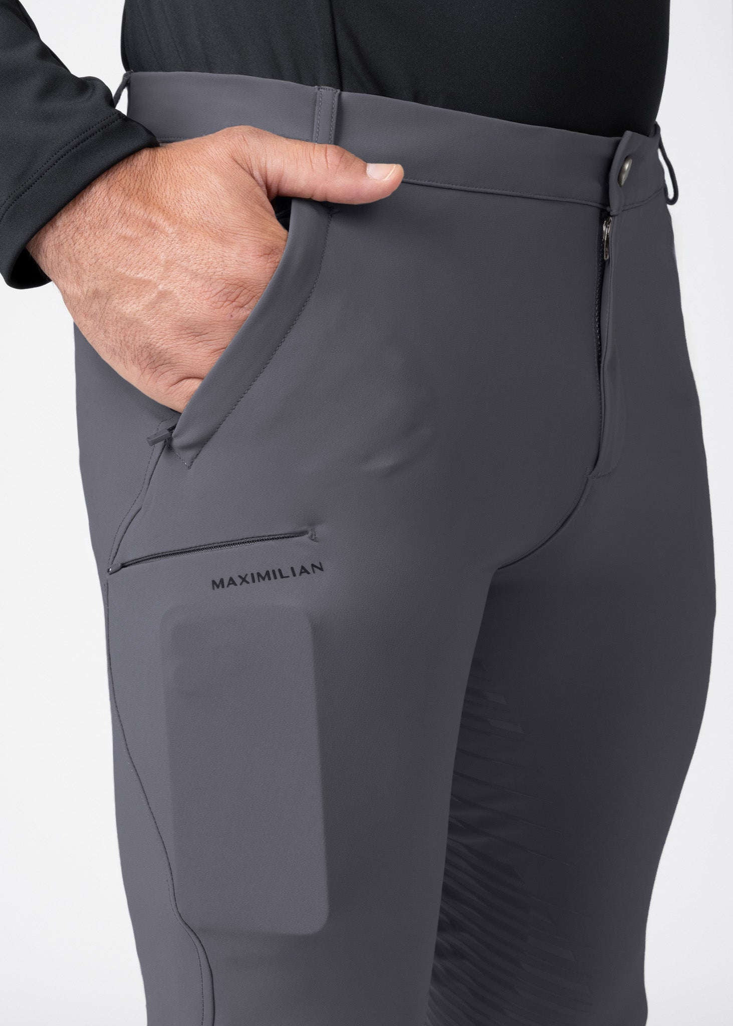 Producto ecuestre Maximilian Equestrian Vector Breeches (Graphite) detalle 8