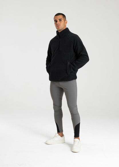 Camiseta técnica Maximilian Equestrian Clan Teddy Halfzip (Black)