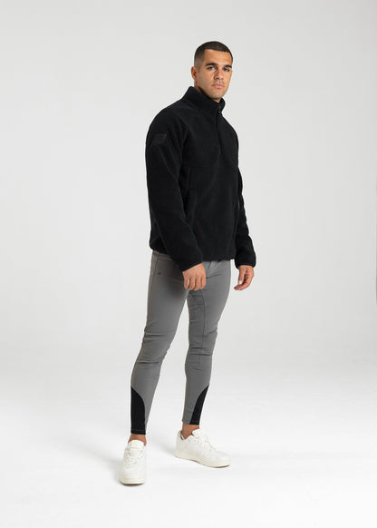 Camiseta técnica Maximilian Equestrian Clan Teddy Halfzip (Black)