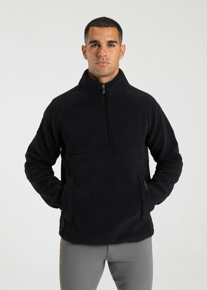Camiseta técnica Maximilian Equestrian Clan Teddy Halfzip (Black)
