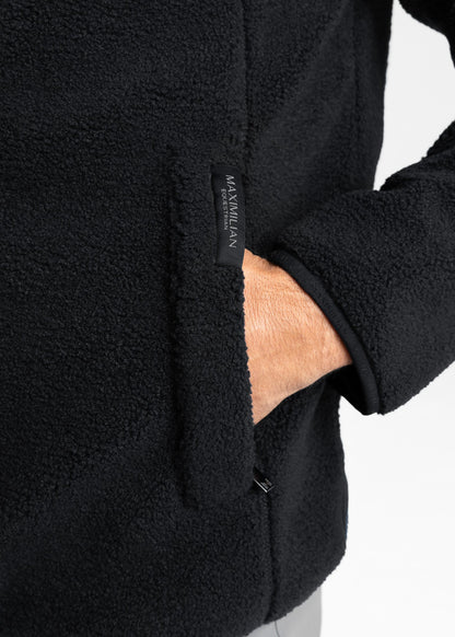 Camiseta técnica Maximilian Equestrian Clan Teddy Halfzip (Black)