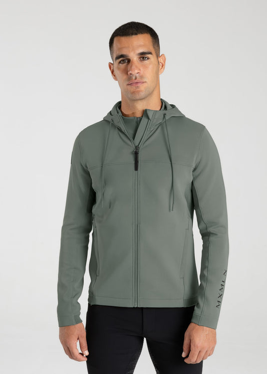 Accesorio ecuestre Maximilian Equestrian Club Zip Hoodie (Ivy) para equitación