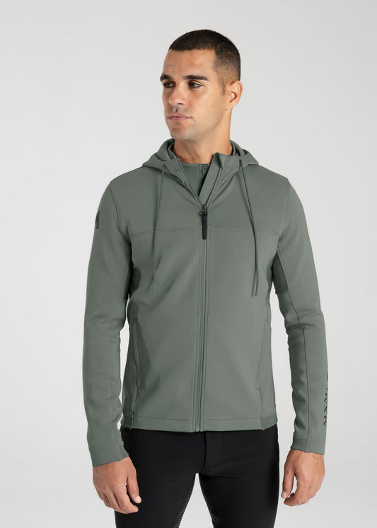 Accesorio ecuestre Maximilian Equestrian Club Zip Hoodie (Ivy) para equitación - vista 2
