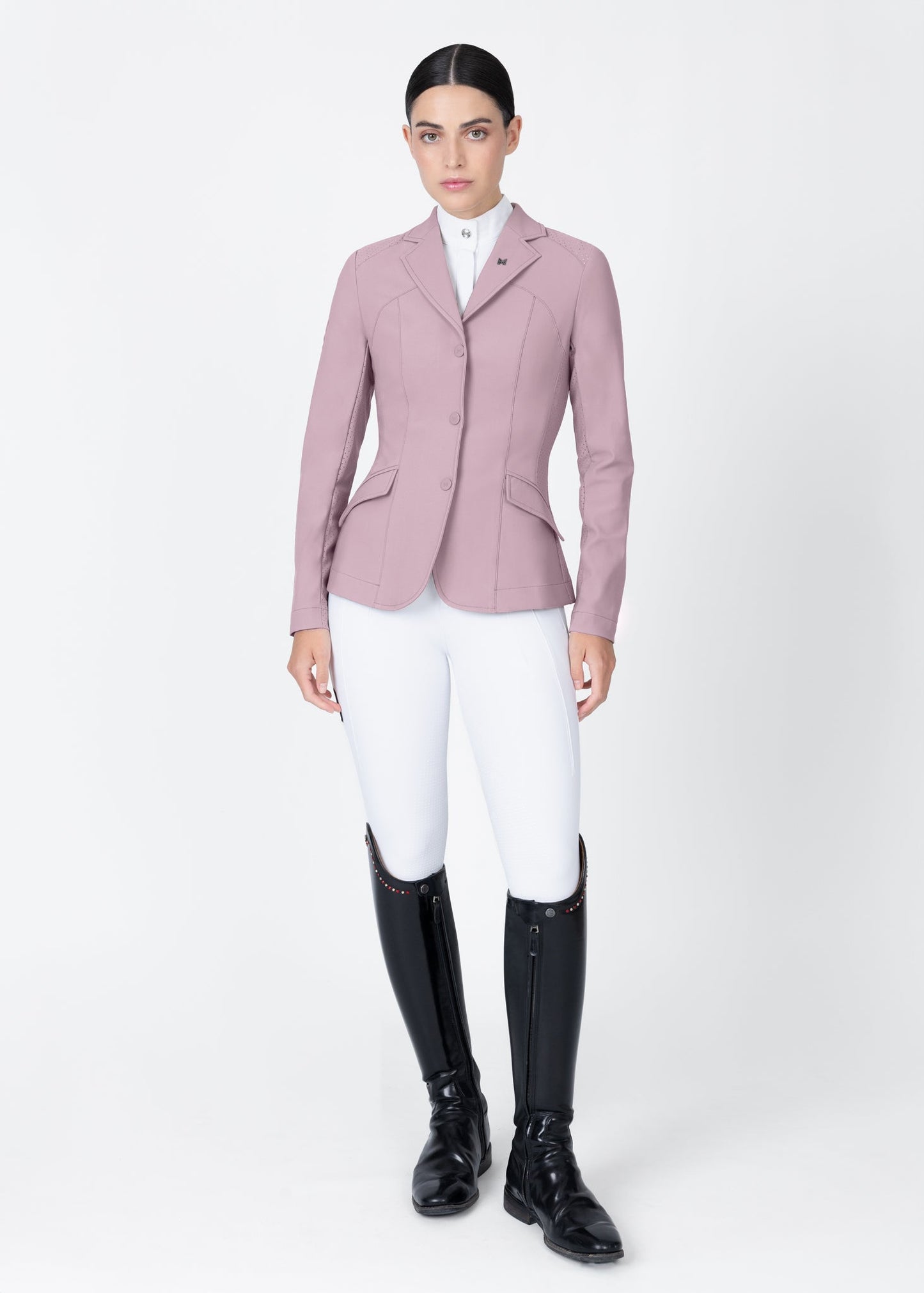 Producto ecuestre Maximilian Equestrian Aura Show Jacket (Mauve) detalle 12
