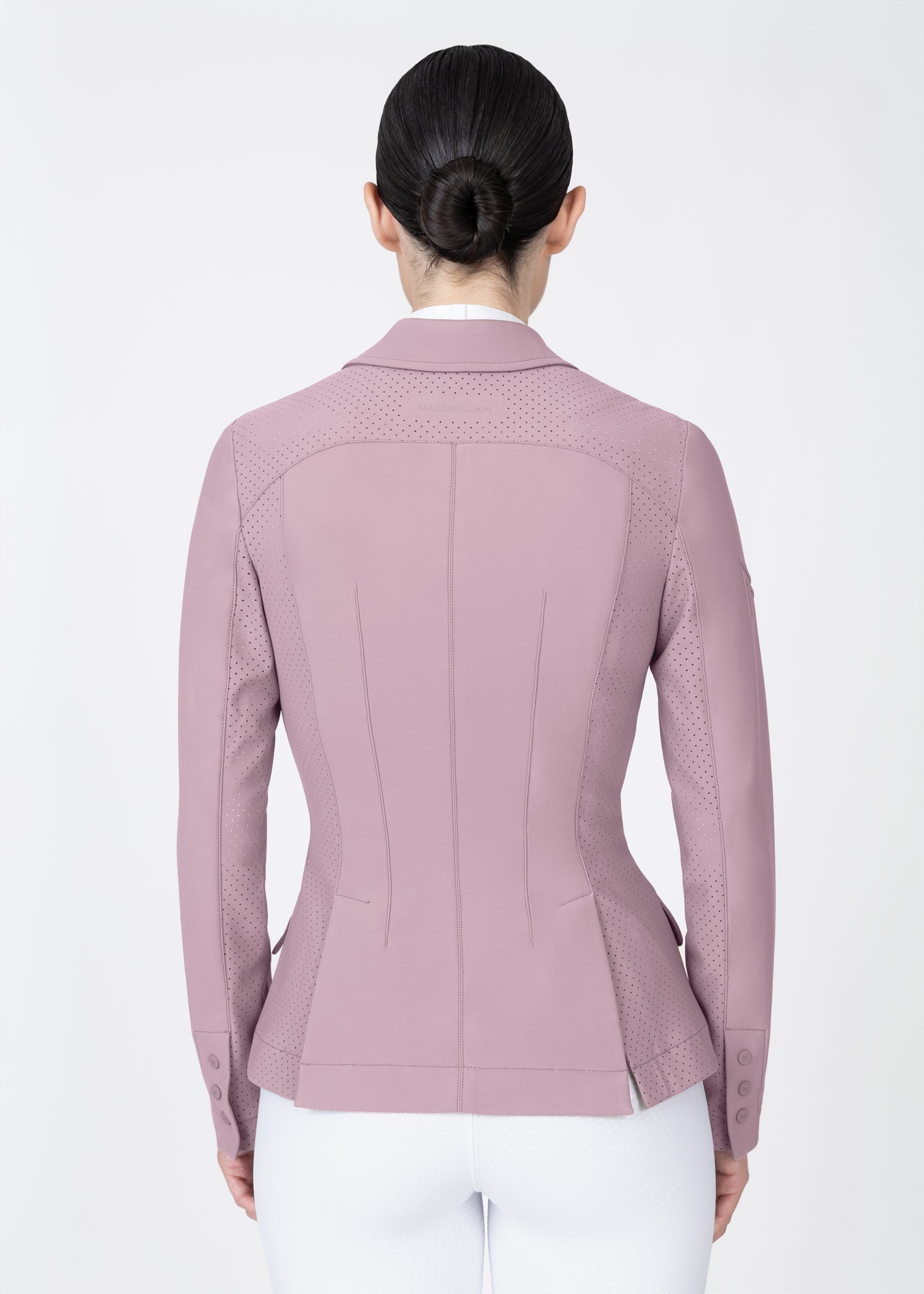 Producto ecuestre Maximilian Equestrian Aura Show Jacket (Mauve) detalle 5