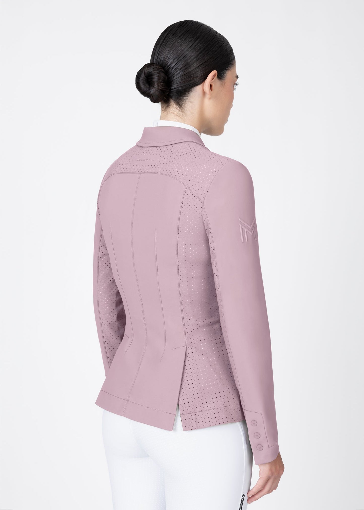 Producto ecuestre Maximilian Equestrian Aura Show Jacket (Mauve) detalle 6