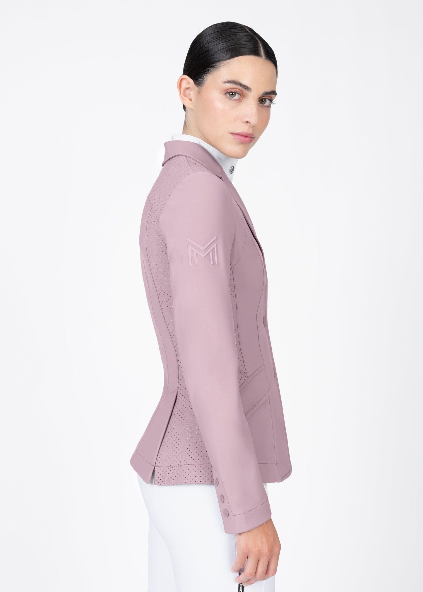 Producto ecuestre Maximilian Equestrian Aura Show Jacket (Mauve) detalle 7