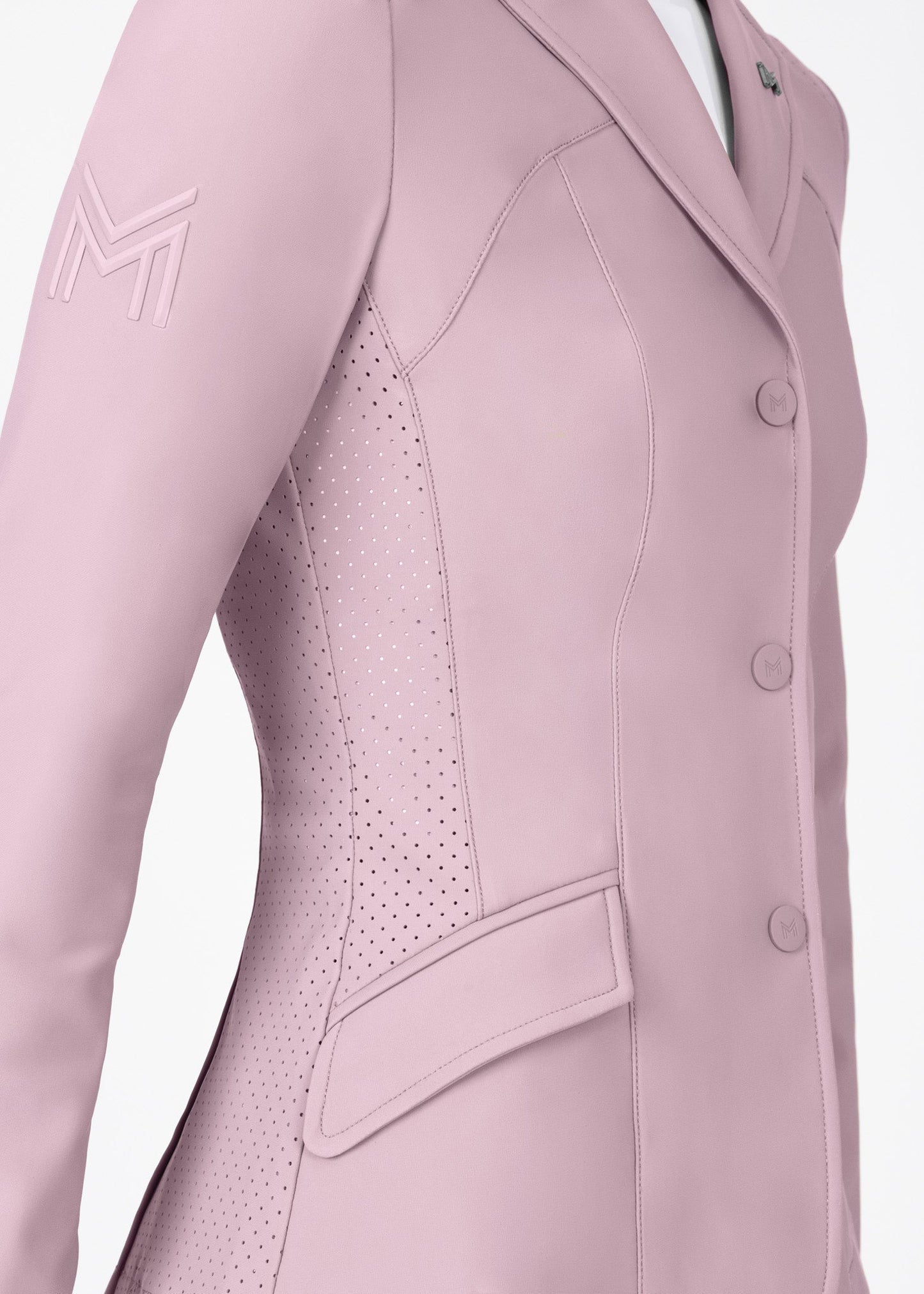 Producto ecuestre Maximilian Equestrian Aura Show Jacket (Mauve) detalle 11