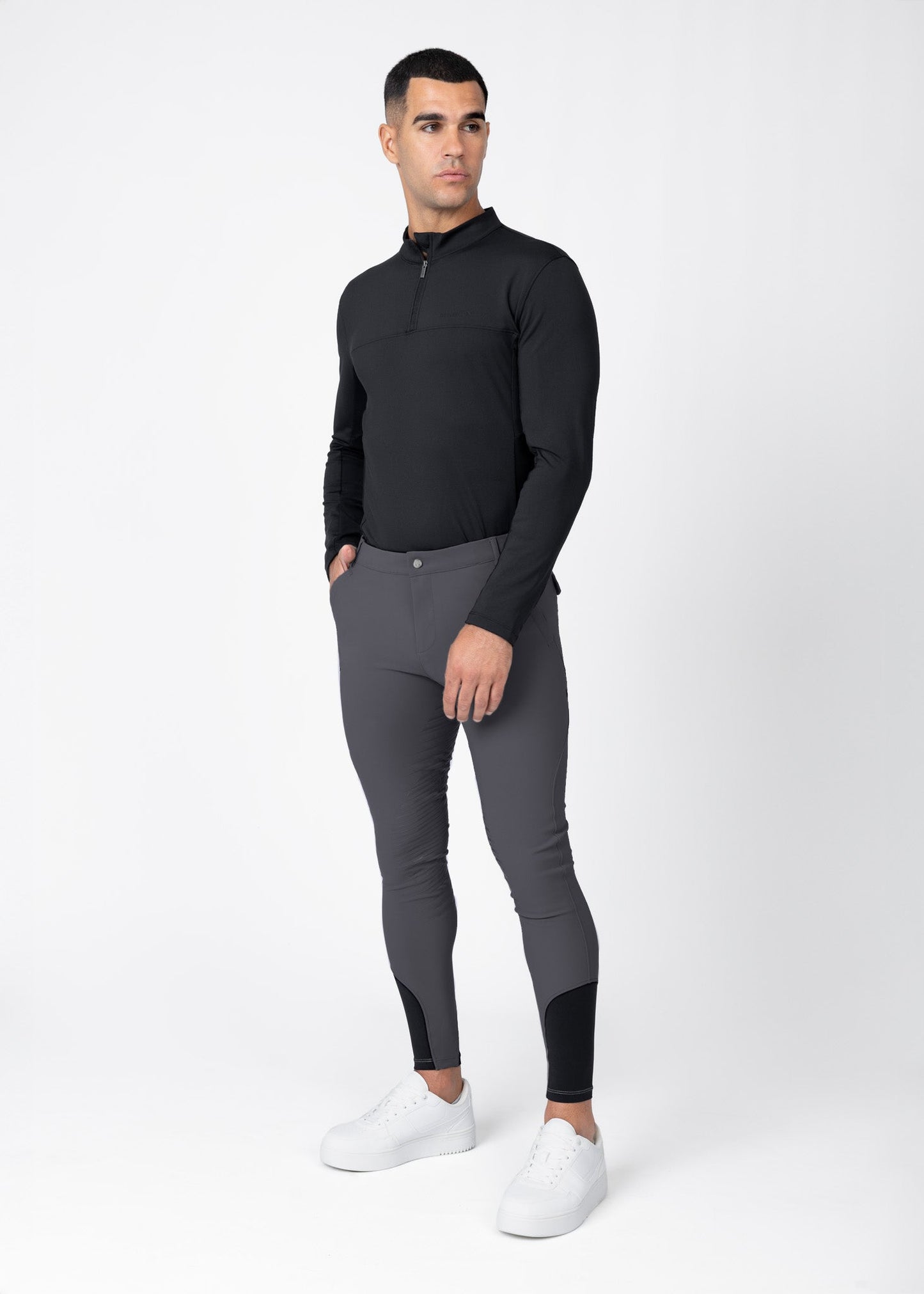 Producto ecuestre Maximilian Equestrian Vector Breeches (Graphite) detalle 10