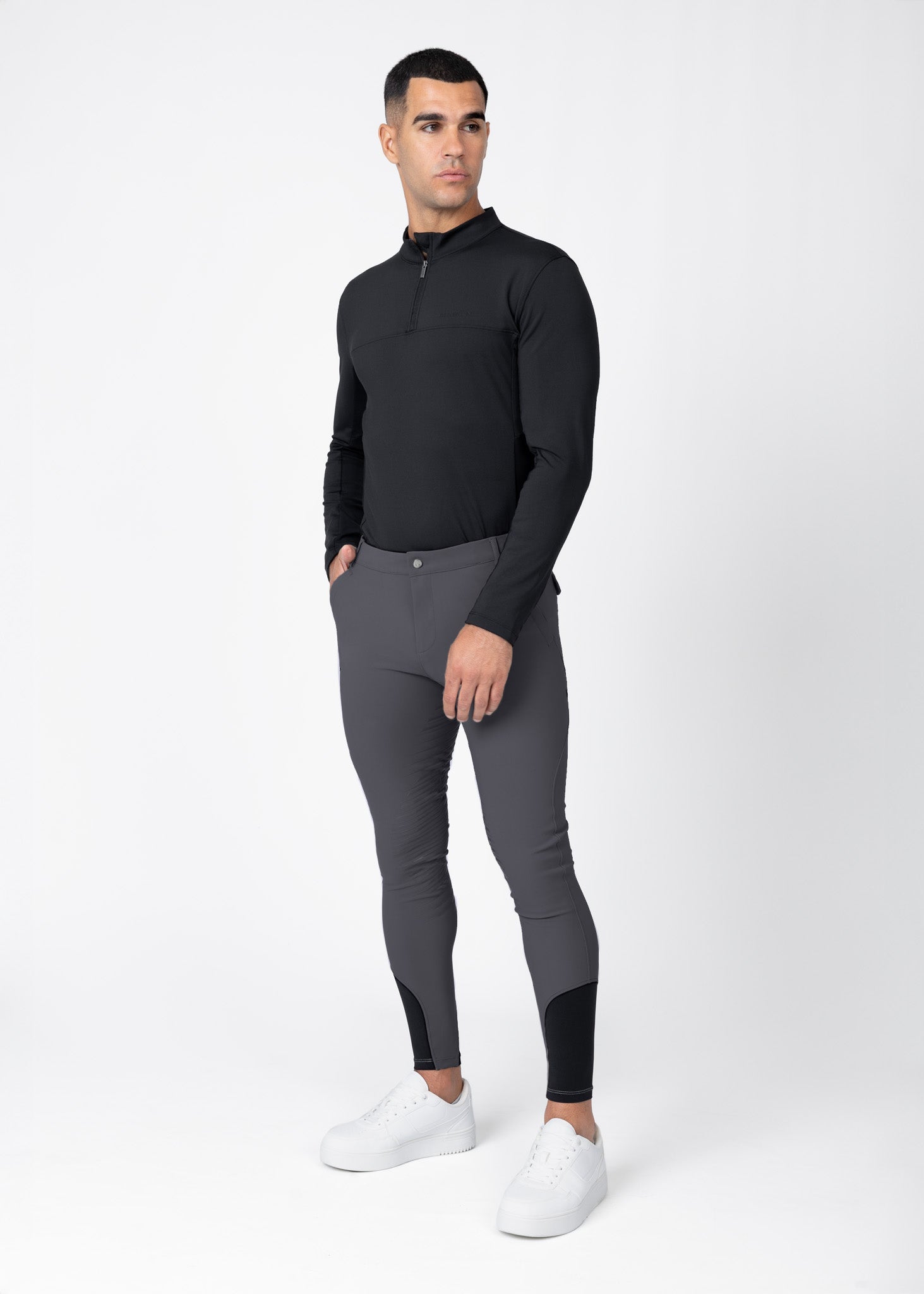 Producto ecuestre Maximilian Equestrian Vector Breeches (Graphite) detalle 10