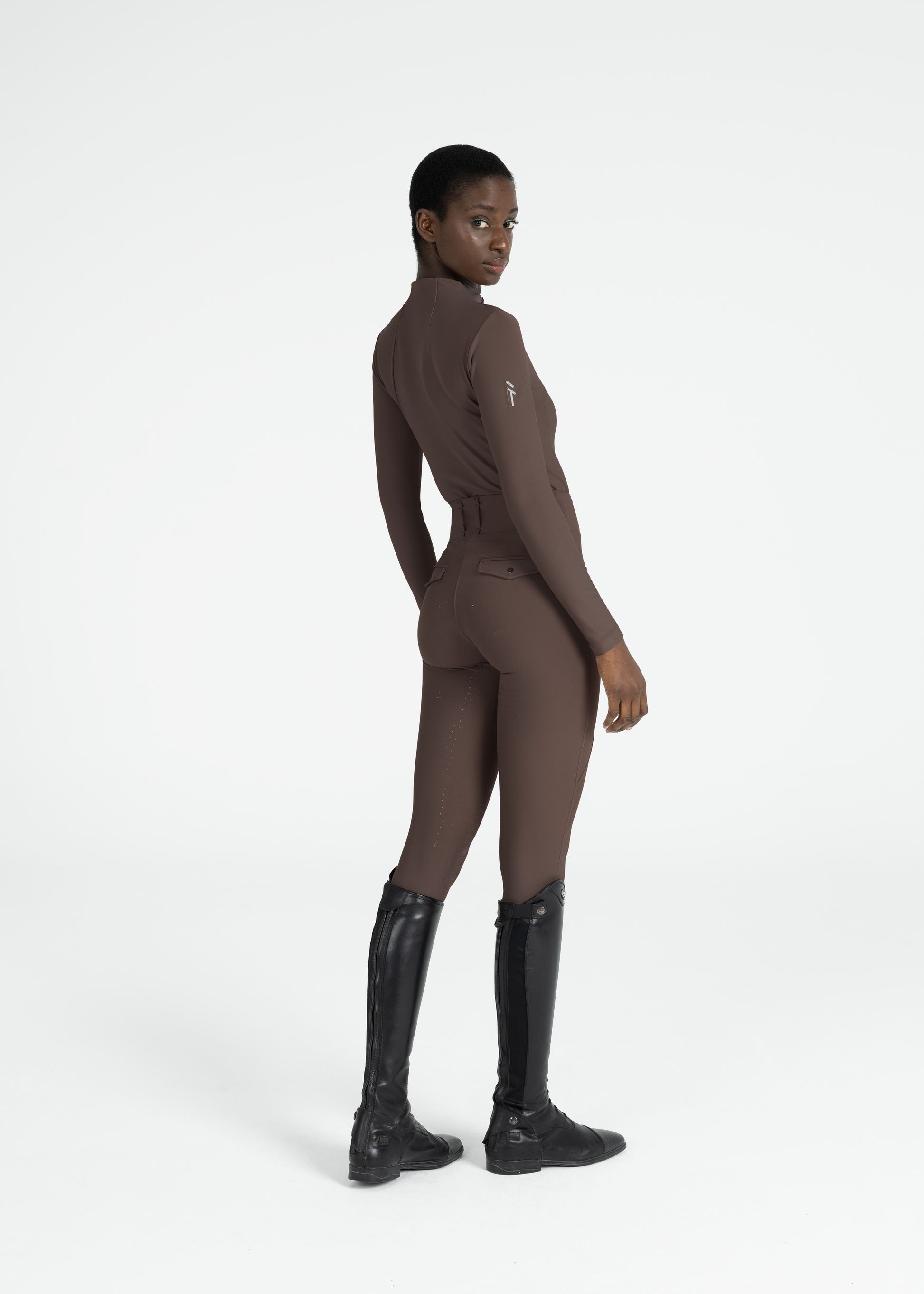Mallas Maximilian Equestrian Pro leggings de equitación (Mocha) para equitación - vista 9
