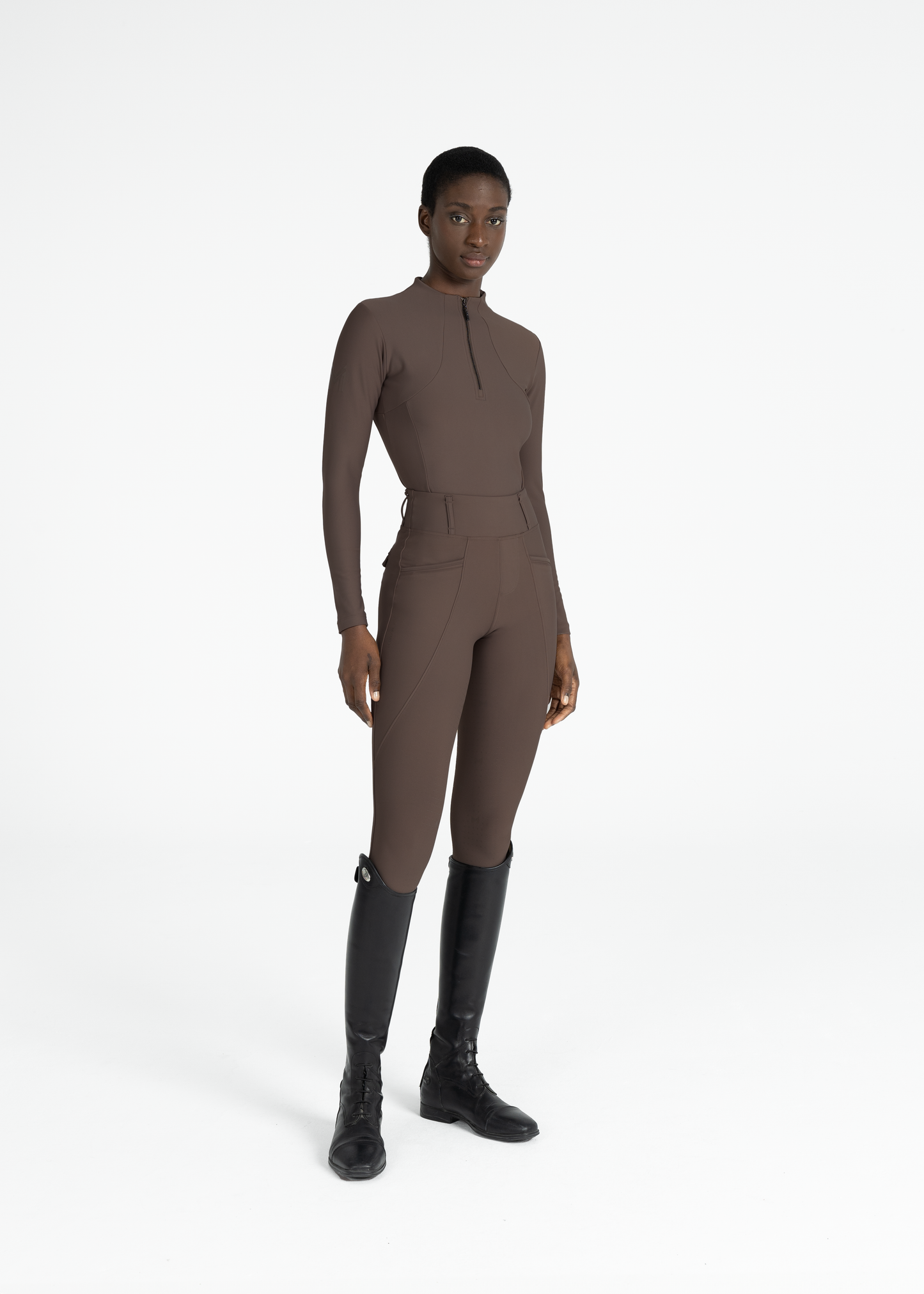 Mallas Maximilian Equestrian Pro leggings de equitación (Mocha) para equitación - vista 8