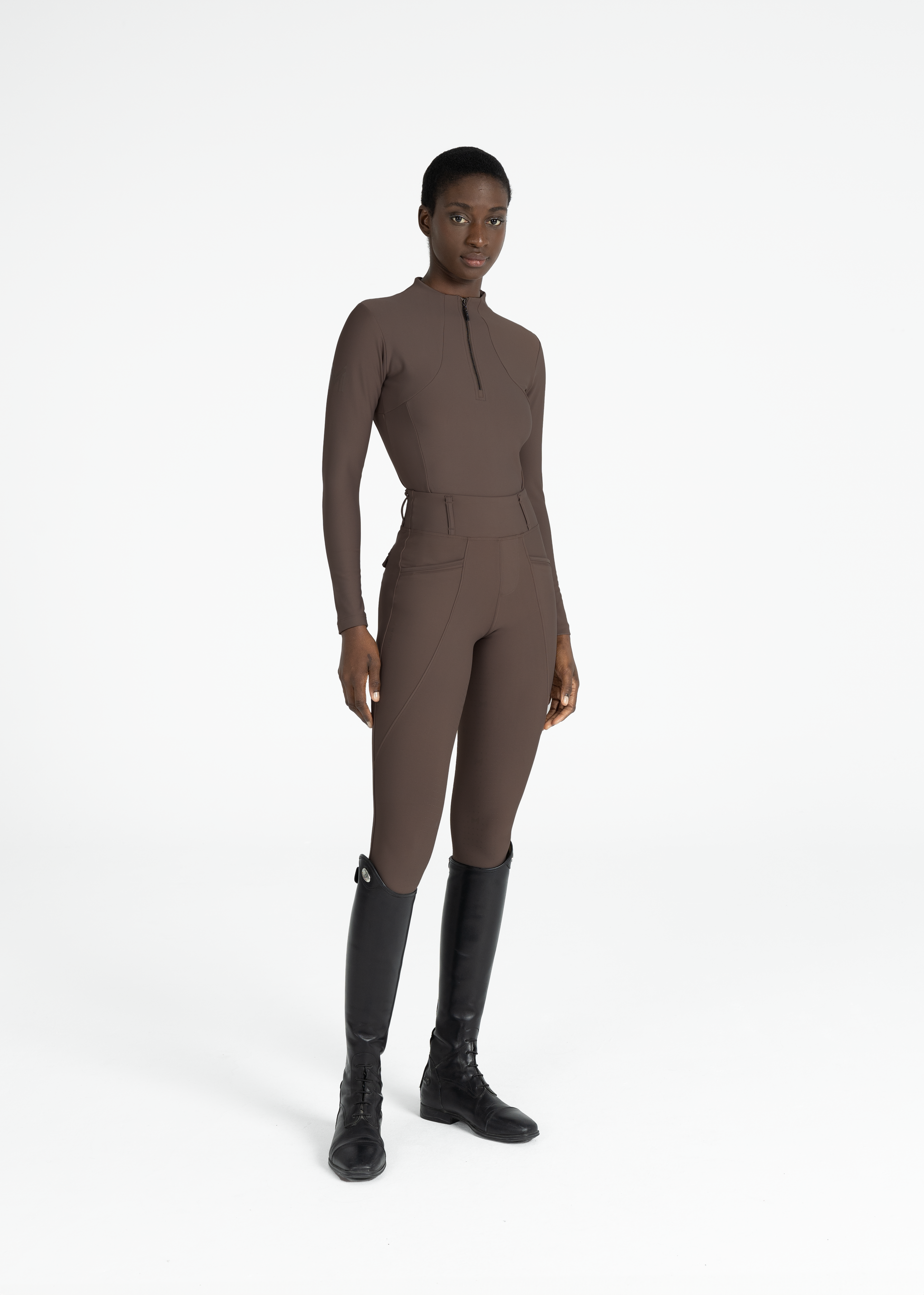 Mallas Maximilian Equestrian Pro leggings de equitación (Mocha) para equitación - vista 8